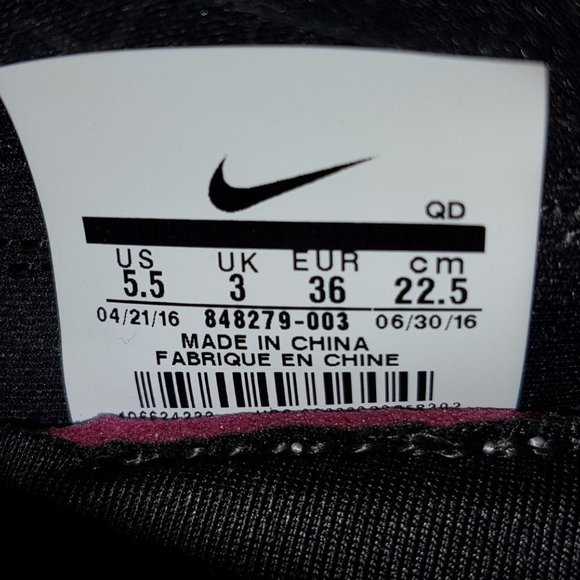 Nike Internationalist Jacquard Sneaker Black Womens Size 5.5 / 36 - Picture 10 of 10